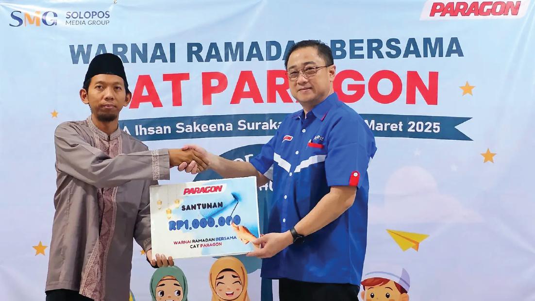 Cat Paragon Gelar Program Warnai Ramadhan dan Buka Bersama di Panti Asuhan Solo